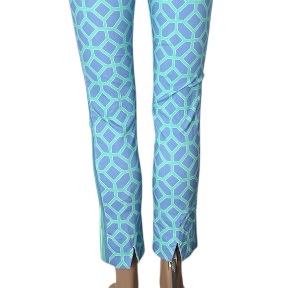 Gretchen Scott GripeLess Pull On Stretch Geometric Pants - Picture 8 of 11